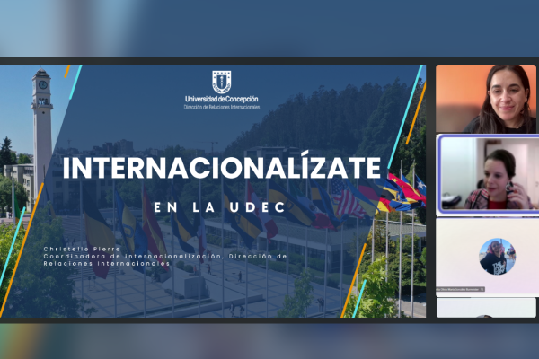 Encargada de Internacionalización de la DRI dicta Charla a estudiantes de Administración Pública y Ciencia Política, sobre oportunidades de Movilidad en Francia