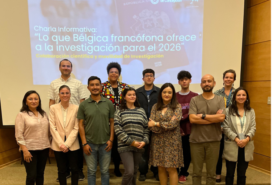 Miembros de Representación Valonia-Bruselas se reunieron con Investigadores UdeC