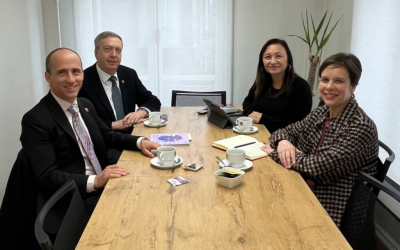 Jefe de Misión de la Embajada de Suiza en Chile, Sr. Benjamin Müller visita DRI UdeC