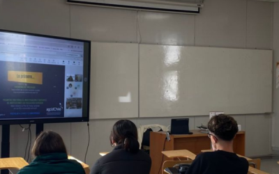 Estudiantes UdeC participaron en charla híbrida sobre Becas Alianza del Pacífico 2026