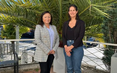 Lectora DAAD en nuestra universidad, Pauline Courvalin se reuné con Directora DRI para coordinar acciones de difusión conjunta