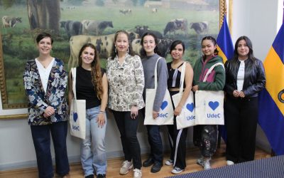 Campus Chillán dio la bienvenida a estudiantes internacionales con recepción