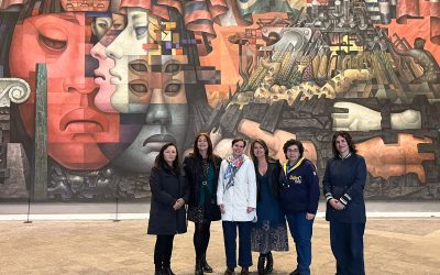 Delegación internacional de Huelva visita Pinacoteca UdeC como parte de su estadía académica