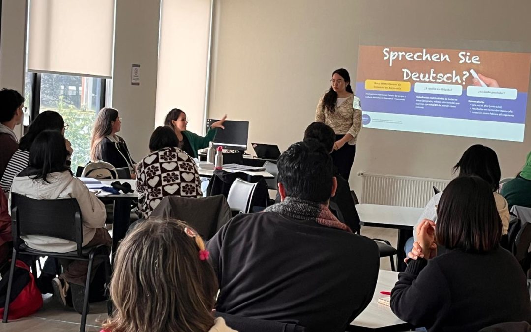 Estudiantes de la Facultad de Educación conocen oportunidades de movilidad y becas para estudiar en Alemania