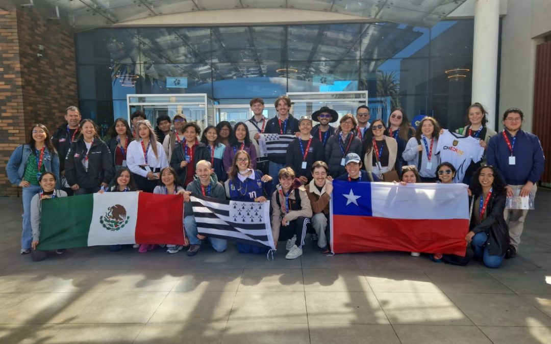 Estudiantes internacionales de la UdeC participaron en visita privada al Rally Biobío